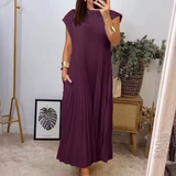Tereza – Elegantní plisované šaty pro každodenní styl