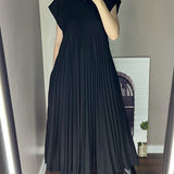 Tereza – Elegantní plisované šaty pro každodenní styl