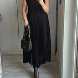 Tereza – Elegantní plisované šaty pro každodenní styl