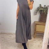 Tereza – Elegantní plisované šaty pro každodenní styl