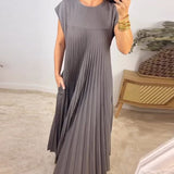 Tereza – Elegantní plisované šaty pro každodenní styl