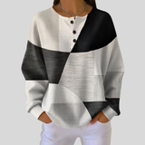 Almira™ | Svetřík s waffle pletením Henley