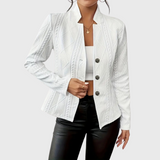 Iduna | Blazer com detalhes elegantes