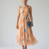 Elin | Měkké halter midi šaty