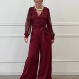 Tereza | Elegantní overal s jemnými detaily a splývavým střihem