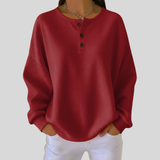Nessa™ | Casual Henley Mikina