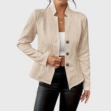 Iduna | Blazer com detalhes elegantes