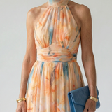 Elin | Měkké halter midi šaty