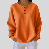 Nessa™ | Casual Henley Mikina