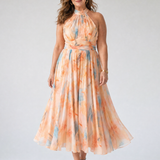 Elin | Měkké halter midi šaty