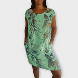 Izabela - Camisola Vestido Confortável Casual