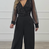 Tereza | Elegantní overal s jemnými detaily a splývavým střihem