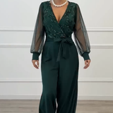 Tereza | Elegantní overal s jemnými detaily a splývavým střihem