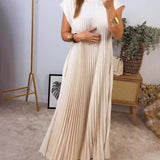 Tereza – Elegantní plisované šaty pro každodenní styl