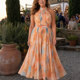 Elin | Měkké halter midi šaty