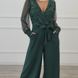 Tereza | Elegantní overal s jemnými detaily a splývavým střihem