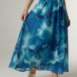 Sylin | Skládané halter midi šaty