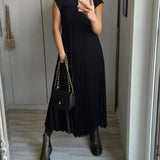 Tereza – Elegantní plisované šaty pro každodenní styl
