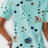 Bruna - Stylish top with a heart-shaped V-neckline