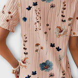 Bruna - Stylish top with a heart-shaped V-neckline