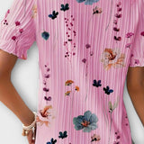 Bruna - Stylish top with a heart-shaped V-neckline