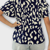 Carla - Camisola de malha agradável com gola redonda