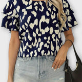 Carla - Camisola de malha agradável com gola redonda