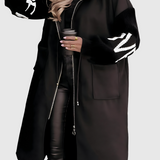 Monika | Elegantní kabát s kapucí