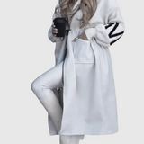 Monika | Elegantní kabát s kapucí
