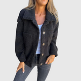 Annie | Trendy Coat in Soft Fabric