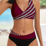 Hana – potlačené bikiny v teplých tónoch