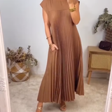 Tereza – Elegantní plisované šaty pro každodenní styl
