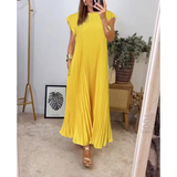 Tereza – Elegantní plisované šaty pro každodenní styl