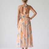 Elin | Měkké halter midi šaty