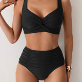 Laluna® | Letní bikinový set s vysokým pasem