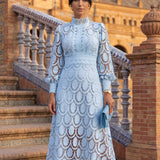 Elegantní hedvábná šaty Carmona – Tereza Ostrava