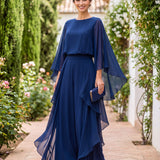 Elegantní a rafinovaný dvoudílný set Lázaro z krepu