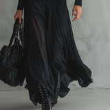 Kristýna | Elegantní maxi šaty z lehkého tylu