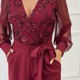 Tereza | Elegantní overal s jemnými detaily a splývavým střihem