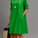 Jenny | Elegantní šaty košilového střihu