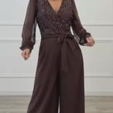 Tereza | Elegantní overal s jemnými detaily a splývavým střihem