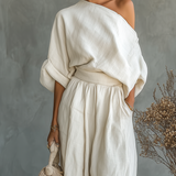 Adela | Lehký elegantní set s přirozenou siluetou