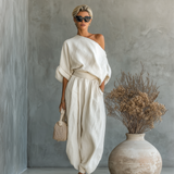Adela | Lehký elegantní set s přirozenou siluetou