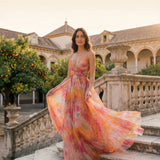Elegantní Hedvábná Šaty Marbella – Tereza Ostrava
