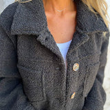 Annie | Trendy Coat in Soft Fabric
