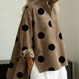 Tereza — Overshirt s puntíky