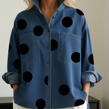 Tereza — Overshirt s puntíky