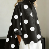 Tereza — Overshirt s puntíky